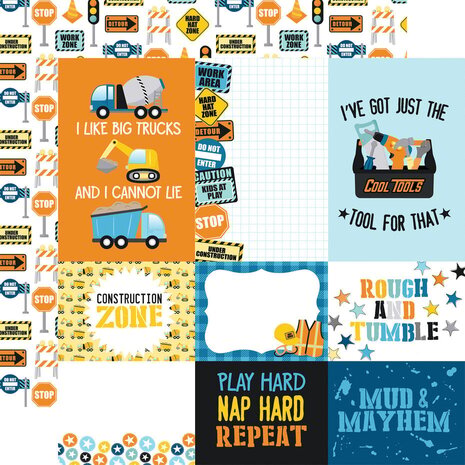 Echo Park Little Builder 12x12 Inch Collection Kit (LB408016) Echo Park Little Builder 12x12 Inch Collection Kit (LB408016)