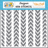 Echo Park Little Builder Stencil Muddy Tires (LB408033)