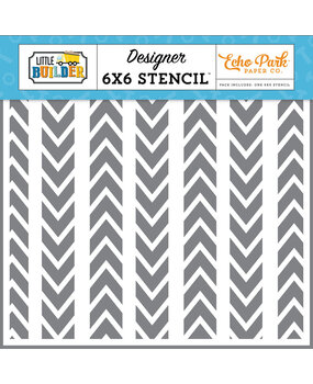 Echo Park Little Builder Stencil Muddy Tires (LB408033)