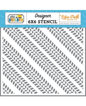 Echo Park Little Builder Stencil Work Hard Tracks (LB408035) Echo Park Little Builder Stencil Work Hard Tracks (LB408035)