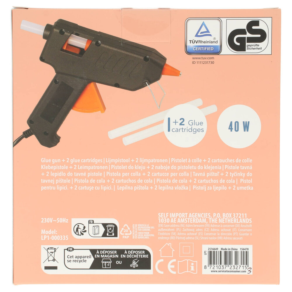 Paperpads.nl SELECT Lijmpistool (2516649) Paperpads.nl SELECT Lijmpistool (2516649)