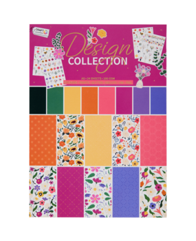 Craft Sensations Design Collection Flowers A5 Mixed Paper Block (CR9035/A) Craft Sensations Design Collection Flowers A5 Mixed Paper Block (CR9035/A)