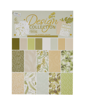 Craft Sensations Design Collection Jungle Leaves A5 Mixed Paper Block (CR9035/A)