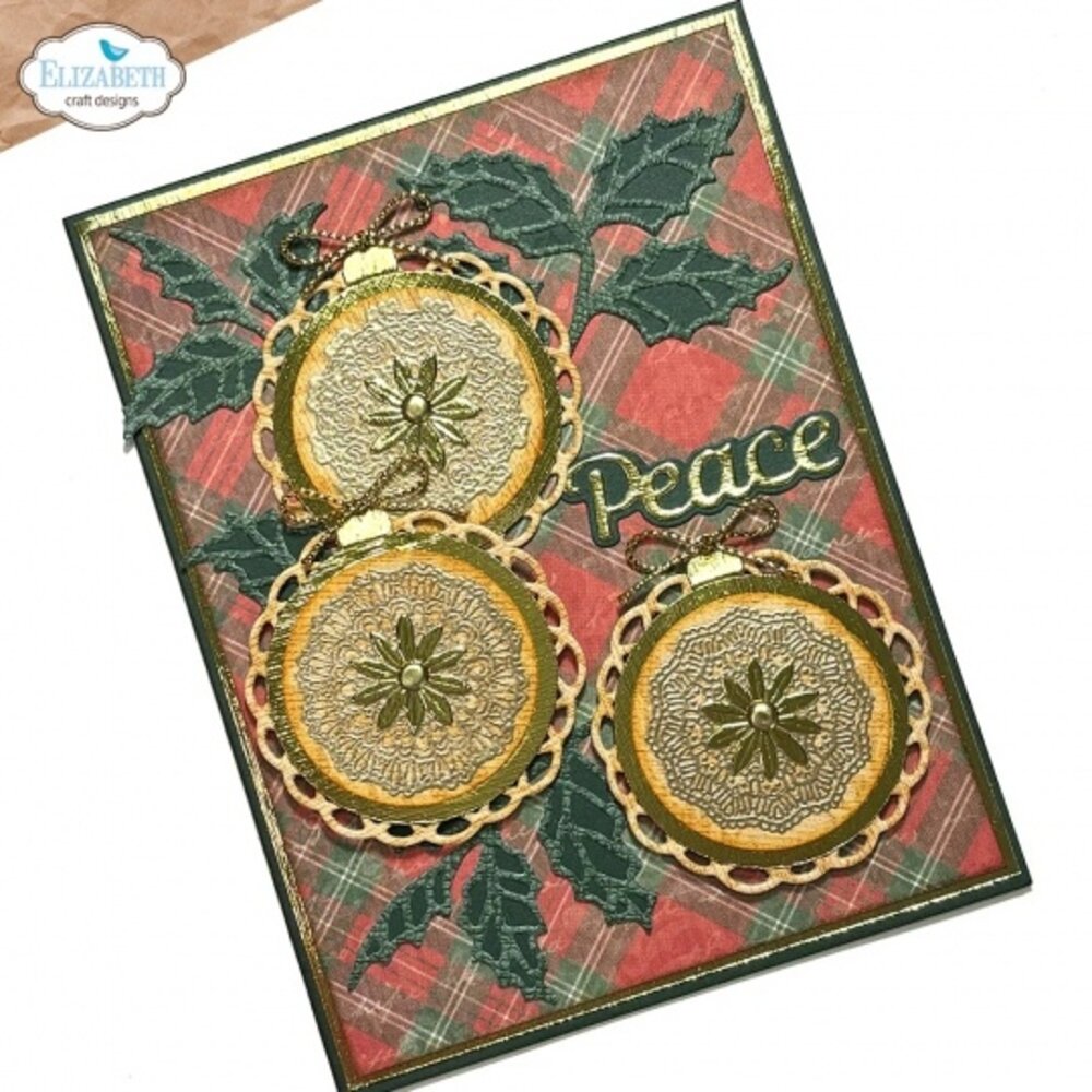 Elizabeth Craft Designs Whispers of Nature Stamp & Dies Small Doilies & Tabs (CSD384) Elizabeth Craft Designs Whispers of Nature Stamp & Dies Small Doilies & Tabs (CSD384)