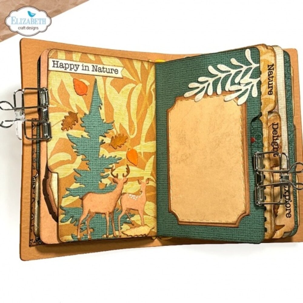 Elizabeth Craft Designs Whispers of Nature Dies Forest Friends & Frame (2199) Elizabeth Craft Designs Whispers of Nature Dies Forest Friends & Frame (2199)