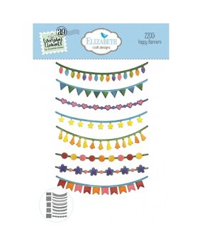 Elizabeth Craft Designs Whispers of Nature Dies Happy Banners (2200) Elizabeth Craft Designs Whispers of Nature Dies Happy Banners (2200)
