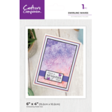 Crafter's Companion Swirling Waves 3D Embossing Folder (CC-3D-EF4-SWWA)