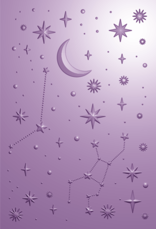 Crafter's Companion Celestial 3D Embossing Folder (CC-3D-EF4-CELE) Crafter's Companion Celestial 3D Embossing Folder (CC-3D-EF4-CELE)