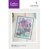Crafter's Companion Flora Meadow 2D Embossing Folder (CC-EF4-FLOM)