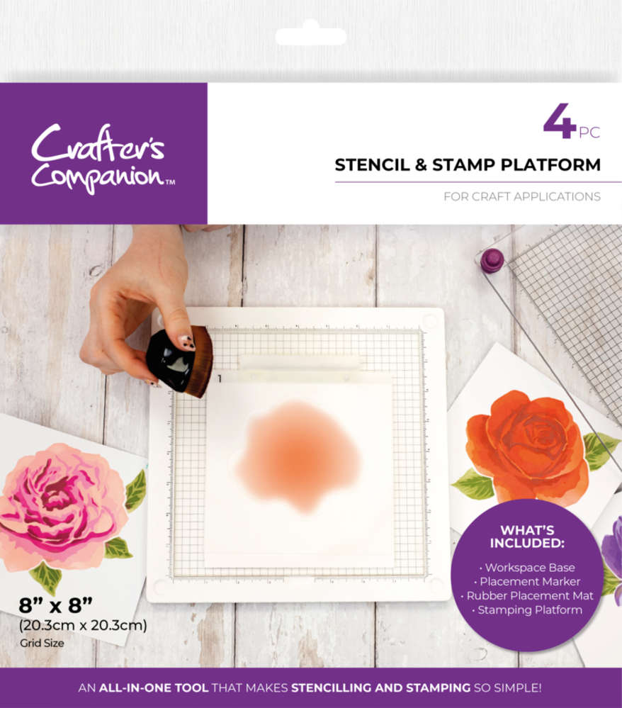 Crafter's Companion Stencil and Stamp Platform (CC-STEN-STAM-PLAT) Crafter's Companion Stencil and Stamp Platform (CC-STEN-STAM-PLAT)
