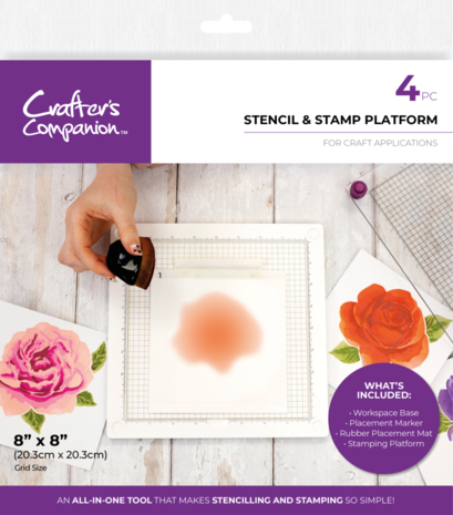 Crafter's Companion Stencil and Stamp Platform (CC-STEN-STAM-PLAT) Crafter's Companion Stencil and Stamp Platform (CC-STEN-STAM-PLAT)