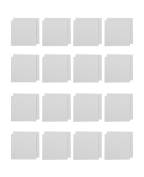 Craft & Design Cards & Envelopes 13x13cm Off-White (3207167)