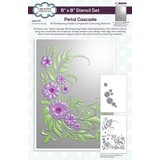 Creative Expressions Petal Cascade Companion Colouring Stencil (CEST177)