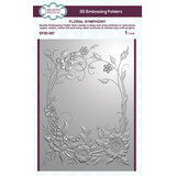 Creative Expressions Floral Symphony 3D Embossing Folder (EF3D-087)