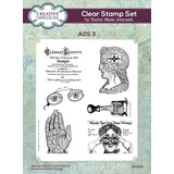 Creative Expressions Taylor Made Journals Clear Stamp A5 Ads 3 (CEC1140)