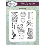 Creative Expressions Taylor Made Journals Clear Stamp A5 Pharmacy (CEC1143)