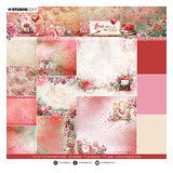 Studio Light Love of my life 8x8 Inch Background Paper Pad (SL-LL-DPP274)