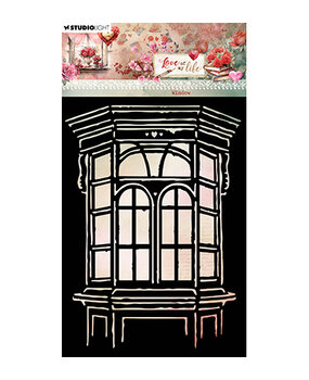 Studio Light Love of my life Masking Stencil Window (SL-LL-MASK314)* Studio Light Love of my life Masking Stencil Window (SL-LL-MASK314)*