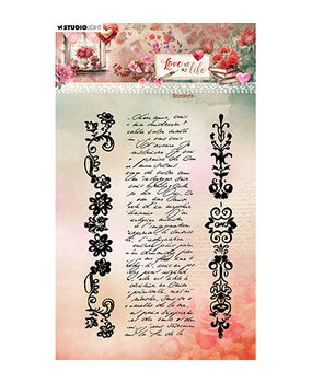 Studio Light Love of my life Clear Stamp Borders (SL-LL-STAMP777) Studio Light Love of my life Clear Stamp Borders (SL-LL-STAMP777)