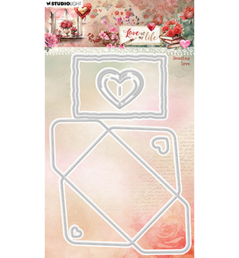 Studio Light Love of my life Snijmal Sending love (SL-LL-CD950) Studio Light Love of my life Snijmal Sending love (SL-LL-CD950)