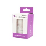 Crafter's Companion Vellum Washi Rolls Silver Sentiments (CC-VWAS-SILV)
