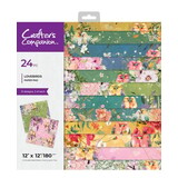 Crafter's Companion Love Birds 12x12 Inch Paper Pad (CC-LB-PAD12)