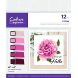 Crafter's Companion Colouring Medium Set Layering Stencils Peony (CC-STEN-IP-PEO)