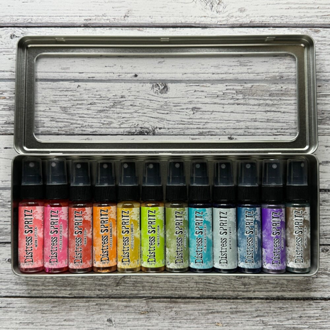 Ranger Tim Holtz Distress Spritz Storage Tin (TDA87014) Ranger Tim Holtz Distress Spritz Storage Tin (TDA87014)