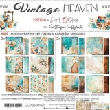 Craft O'Clock Vintage Heaven 8x8 Inch Medium Papers Set (CC-F36-VH-09)