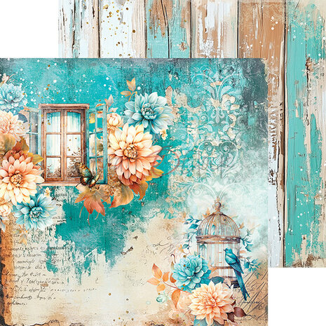 Craft O'Clock Vintage Heaven 6x6 Inch Paper Set (CC-F36-VH-10)