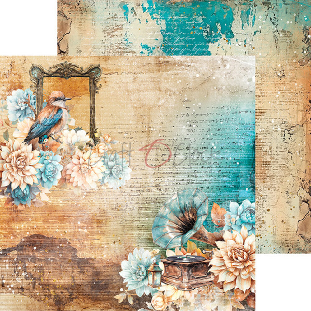 Craft O'Clock Vintage Heaven 6x6 Inch Paper Set (CC-F36-VH-10)