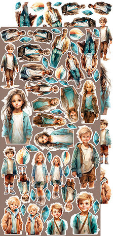 Craft O'Clock Vintage Heaven Extras Set Flowers & More (CC-F36-VH-11)