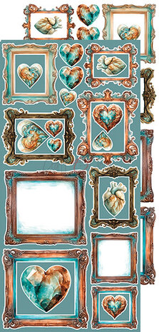 Craft O'Clock Vintage Heaven Extras Set Vintage (CC-F36-VH-12) Craft O'Clock Vintage Heaven Extras Set Vintage (CC-F36-VH-12)