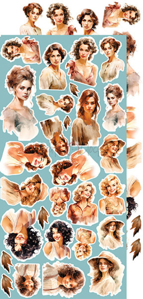 Craft O'Clock Vintage Sonata Extras Set Flowers & More (CC-F35-VSN-11)