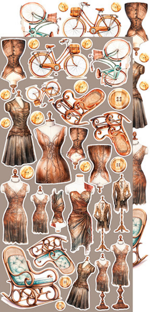 Craft O'Clock Vintage Sonata Extras Set Vintage (CC-F35-VSN-12)