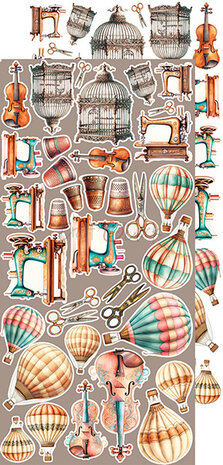 Craft O'Clock Vintage Sonata Extras Set Vintage (CC-F35-VSN-12)