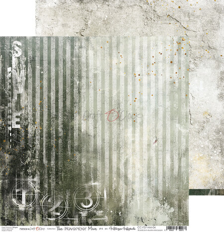 Craft O'Clock The November Man 12x12 Inch Paper Set (CC-F37-NM-00) Craft O'Clock The November Man 12x12 Inch Paper Set (CC-F37-NM-00)