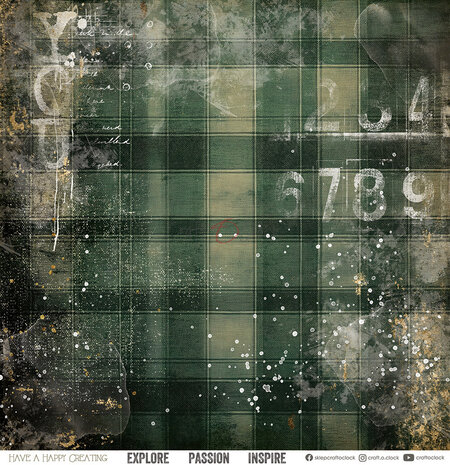 Craft O'Clock The November Man 6x6 Inch Paper Set (CC-F37-NM-10)