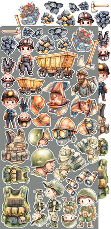 Craft O'Clock The November Man Extras Set Work Man (CC-F37-NM-12) Craft O'Clock The November Man Extras Set Work Man (CC-F37-NM-12)