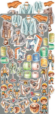 Craft O'Clock The November Man Extras Set Work Man (CC-F37-NM-12) Craft O'Clock The November Man Extras Set Work Man (CC-F37-NM-12)