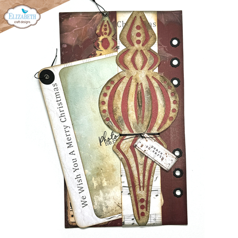 Elizabeth Craft Designs Winter Bliss Dies Christmas Bauble Page (2192) Elizabeth Craft Designs Winter Bliss Dies Christmas Bauble Page (2192)