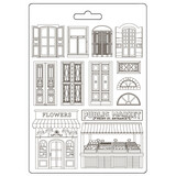 Stamperia Art of Travelling Soft Mould A4 Doors And Window (K3PTA4584)