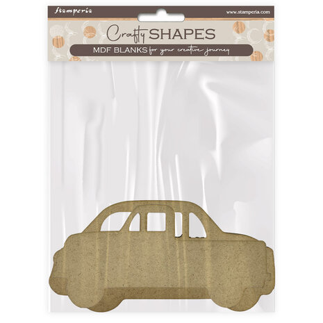 Stamperia Art of Travelling MDF Crafty Shapes Blanks Cars and Truck (KLSM32)
