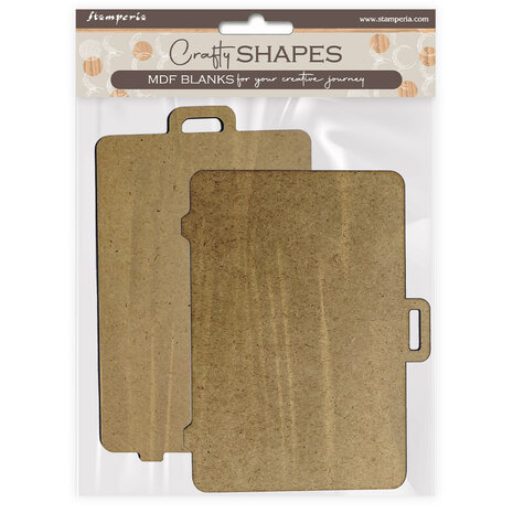 Stamperia Art of Travelling MDF Crafty Shapes Blanks Suitcases (KLSM33)