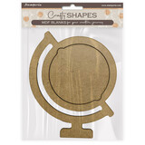 Stamperia Art of Travelling MDF Crafty Shapes Blanks Globe (KLSM34)