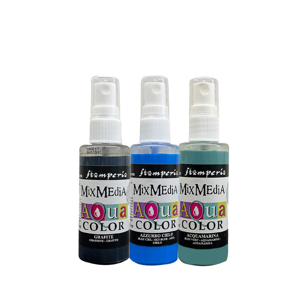 Stamperia Art of Travelling Aquacolor Paint Kit (KAQXTV) Stamperia Art of Travelling Aquacolor Paint Kit (KAQXTV)