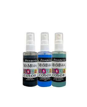 Stamperia Art of Travelling Aquacolor Paint Kit (KAQXTV)* Stamperia Art of Travelling Aquacolor Paint Kit (KAQXTV)*