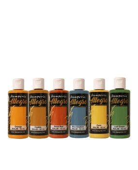 Stamperia Art of Travelling Allegro Paint Kit (6pcs) (KALKIT56) Stamperia Art of Travelling Allegro Paint Kit (6pcs) (KALKIT56)
