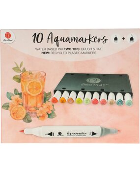 DécoTime 10 Aquamarkers Orangina (3004842) DécoTime 10 Aquamarkers Orangina (3004842)