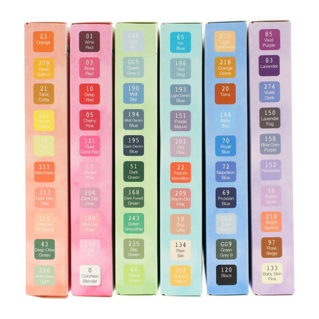 DécoTime WINTER WAVE Aquamarkers (3004842) DécoTime WINTER WAVE Aquamarkers (3004842)